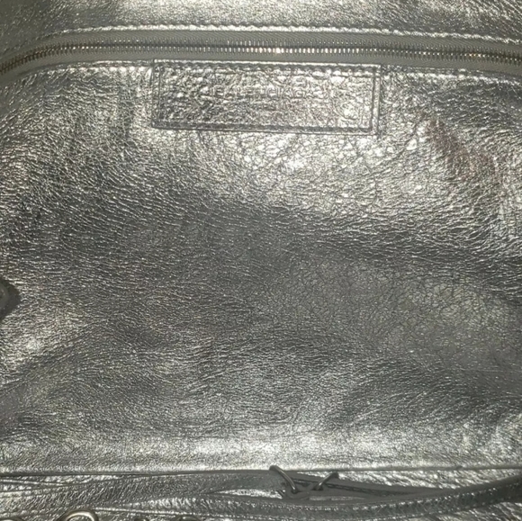 Classic Balenciaga Metallic Silver Bag - Picture 4 of 6